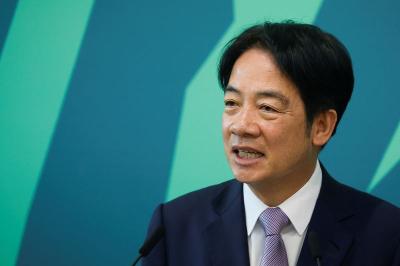 台湾総統選、中国は与野党3候補全て分離主義者と認識＝与党候補