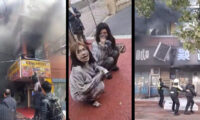 雑居ビル火災で39人死亡　立ち込める黒煙、建物から飛び降りる人も＝中国 江西