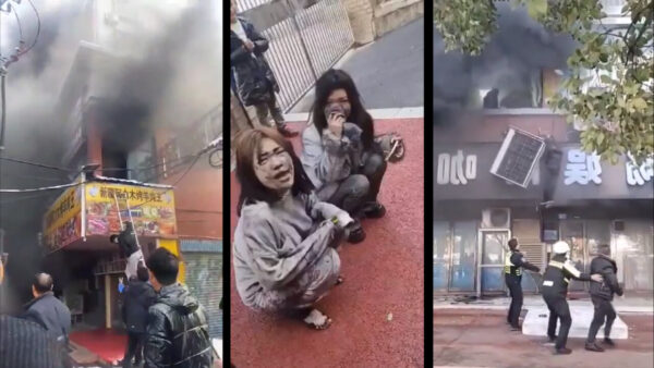 雑居ビル火災で39人死亡　立ち込める黒煙、建物から飛び降りる人も＝中国 江西