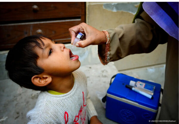 日本政府、パキスタンにおけるポリオ根絶事業支援のため、UNICEFに5億1600万円の無償資金協力を実施