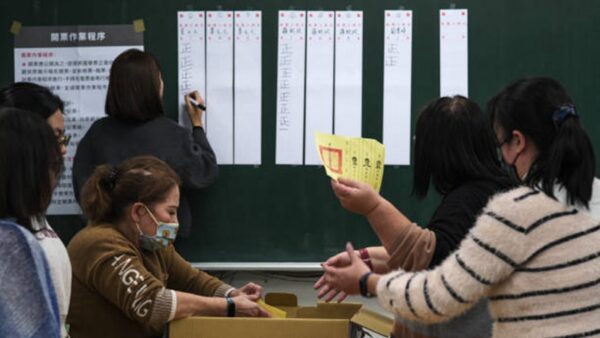 台湾総統選挙　開票速報「民進党・頼清徳氏が大きくリード」
