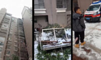 15階から住民が落下して死亡　ガラス清掃中に「窓枠ごと抜け落ちた」＝中国 湖南