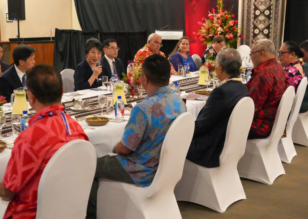 上川大臣　太平洋島嶼国の外相らと６つの会談