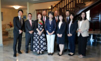 上川大臣、パナマ日系企業関係者と会食　海事・通商分野での関係強化に期待