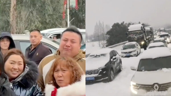 大寒波に襲われ、中国各地で交通マヒ　高速道路では立ち往生が3日間も