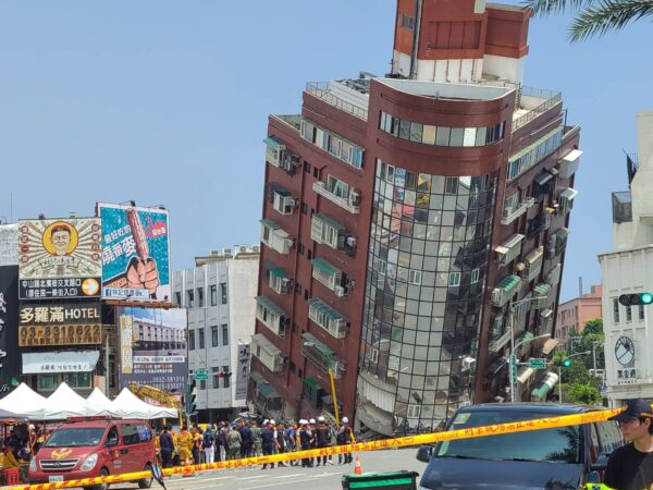 台湾大地震で死者9人　負傷者821人　災害件数1103件