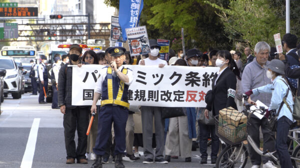 パンデミック条約反対デモ　日本全国から1万人超が集結