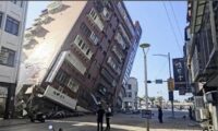 【被災地映像】台湾東部で地震、ビル崩壊や山崩など被害続く