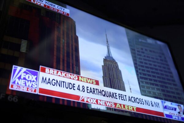 米ＮＹ市でまれな地震、Ｍ4.8　国連会議中断など一時騒然
