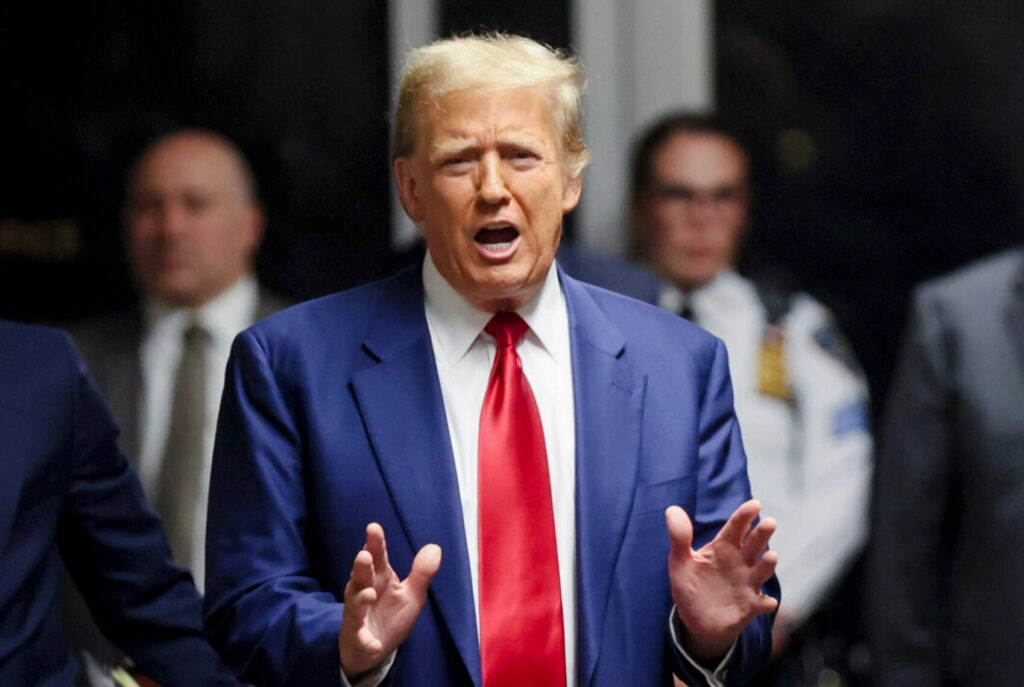 トランプ氏　「沈黙の多数派」の支持を示唆