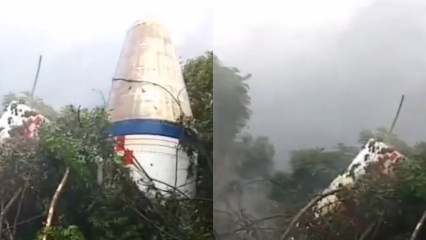 「制御不能・場所不明」　中共ロケットの残骸がまた落下　不安に震える村民＝中国