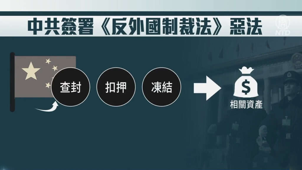 在中企業に深刻な影響　中共が「反外国制裁法」を施行