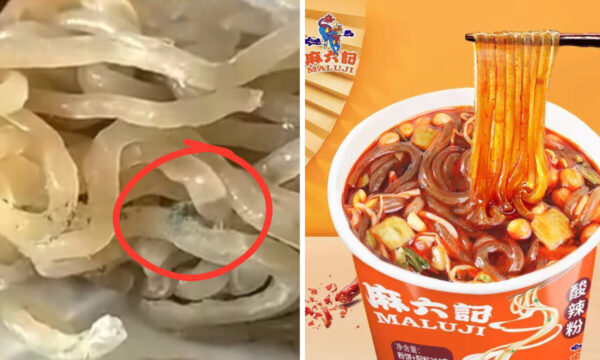 中国有名ブランド「麻六記」の即席麺にカビ混入報告　日本では現在も販売