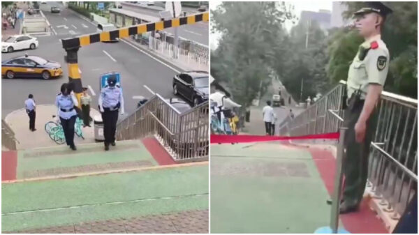 北京市内に広がる異様な監視　兵士たちはなぜ橋を守る？【動画】