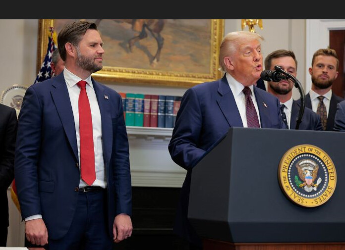 トランプ氏　次期大統領選でバンス氏が「有力候補」　自身は「出馬せず」