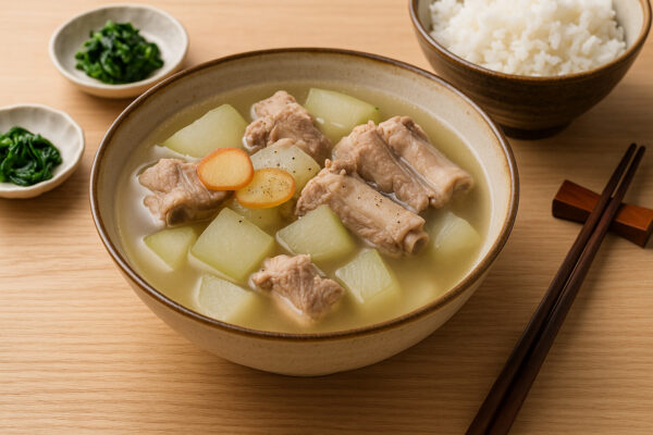 秋分の食養生：冬瓜と豚肉の煮込みで潤いと滋養を