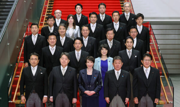 高市新内閣「閣僚名簿公表」　安定と実行重視