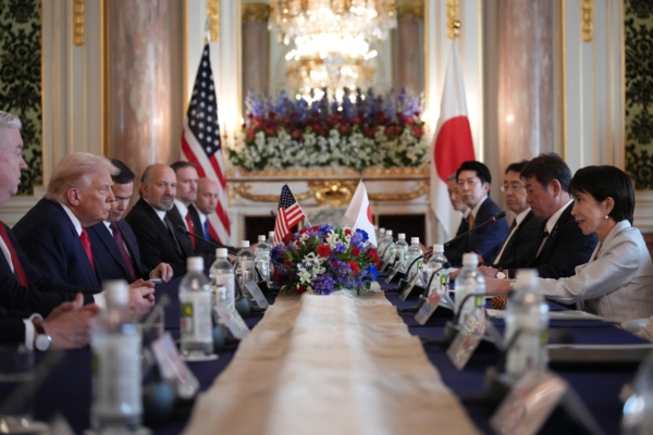 高市首相とトランプ米大統領が初会談　日米同盟「黄金時代」へ協定署名