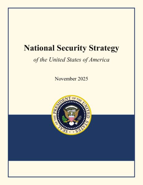 2025年アメリカ合衆国 国家安全保障戦略が発表　日本の安全保障上の役割は