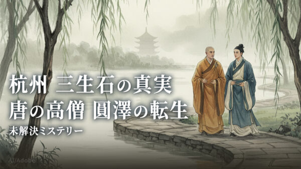 杭州 三生石の真実 唐の高僧 圓澤の転生 |【未解決ミステリー】