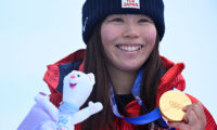 深田茉莉が五輪スノーボード女子スロープスタイルで金メダル