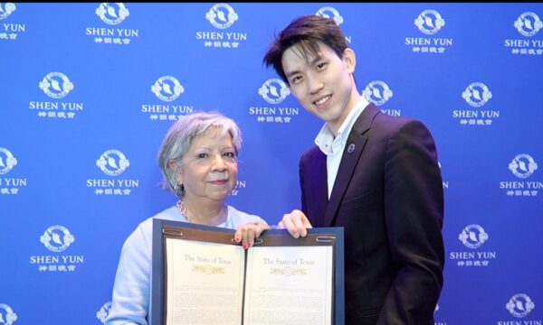 米テキサス州下院議員が感謝状を贈呈　伝統の内包する価値に絶大な期待