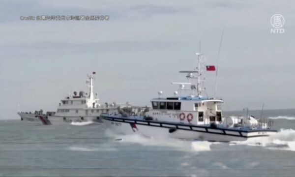 中共が偽造映像で認知戦　金門海域への侵入続く