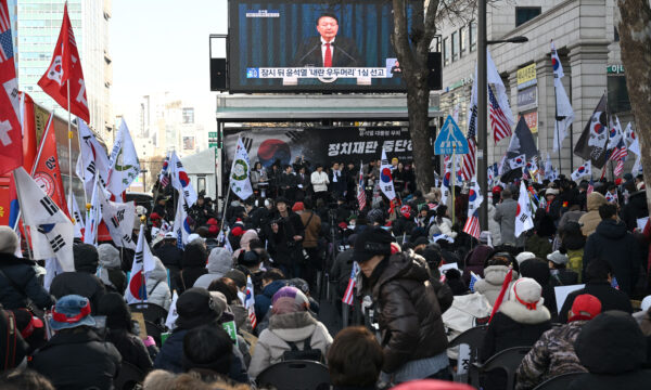 韓国　尹錫悦前大統領に無期懲役　内乱罪で1審判決