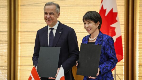 カーニー首相訪日　高市首相と会談　貿易・防衛協力強化で合意