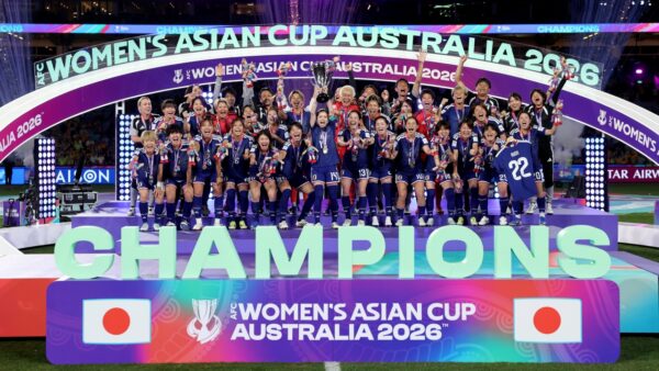 日本女子　豪州に辛勝でアジア杯優勝　熱戦にファン沸く