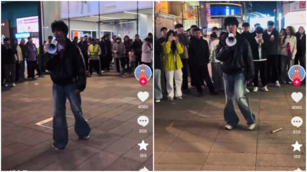 「抗議も涙も歌にされる」中国の若者が繁華街で「命がけの朗読」