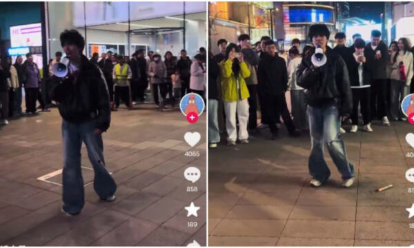 「抗議も涙も歌にされる」中国の若者が繁華街で「命がけの朗読」