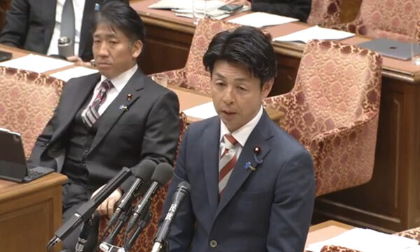「日本の情報主権は確立されているか」参政議員　安保の土台が海外頼みに疑問＝衆院連合審議会