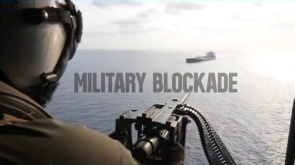 中国発イラン行き貨物船が封鎖線突破図る　米軍が拿捕