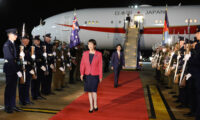 高市首相　豪キャンベラ到着　約3年半ぶりの首相訪問