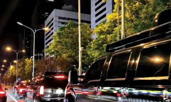 米シークレットサービス車列が北京に　トランプ氏訪中準備か