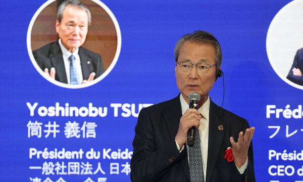 経団連会長「秋以降にスタグフレーションへの暗転リスク」