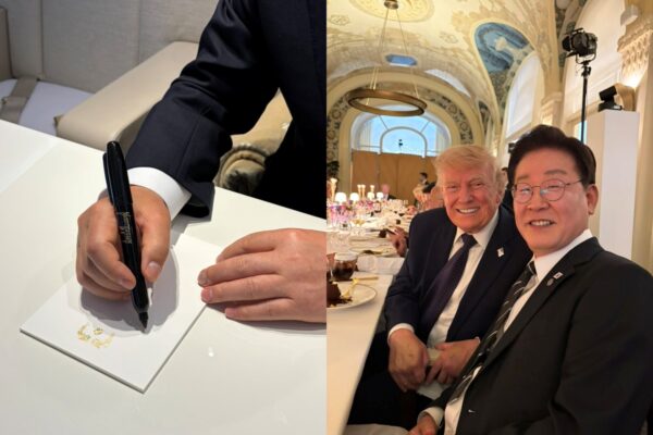 トランプ氏　李在明大統領を「強いリーダー」と評価　G7で緊密外交「ゴルフの約束も」