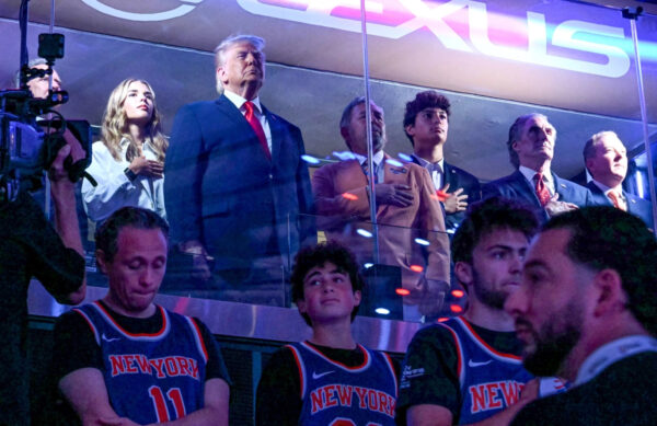 トランプ氏　現職大統領として初めてNBAファイナルを観戦