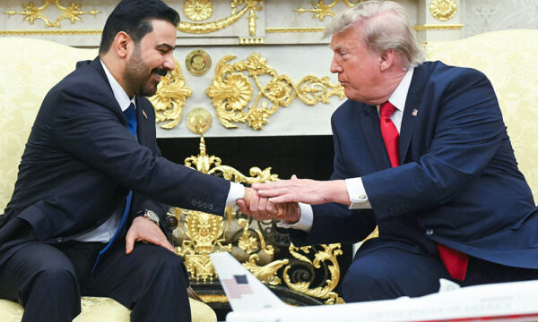 トランプ氏　ホワイトハウスでイラク新首相と会談　複数の協定で合意
