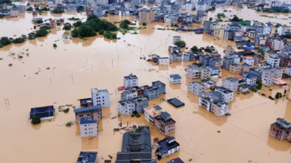 中国・広東が大洪水　住民「予告なしのダム放流で被害拡大」