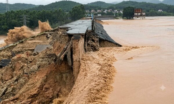 中国各地で豪雨被害　62河川が警戒水位超え　広西でダム決壊