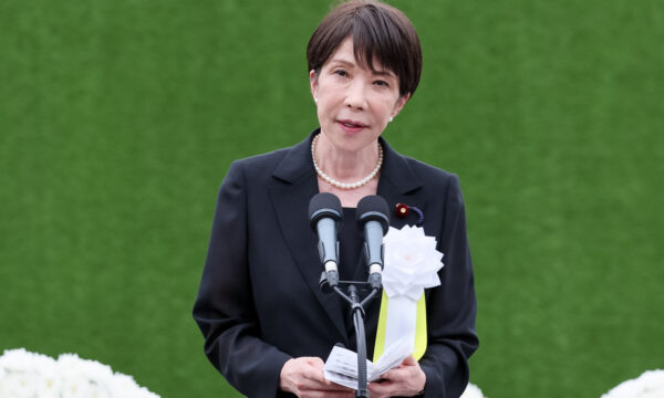 高市首相　長崎平和祈念式典に参列　「核兵器のない世界」へ取り組み表明