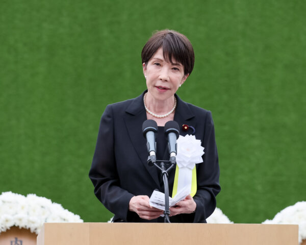 高市首相　長崎平和祈念式典に参列　「核兵器のない世界」へ取り組み表明
