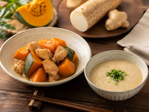 立秋の体をいたわる食卓養生　鶏肉、かぼちゃ、山芋で秋支度【薬膳一品】