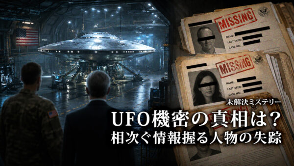 17：00 プレミア公開 | UFO機密の真相は？ 相次ぐ情報握る人物の失踪【未解決ミステリー】