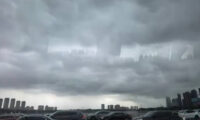 雲の上に「もう一つの街」　中国・瀋陽の空に謎のビル群