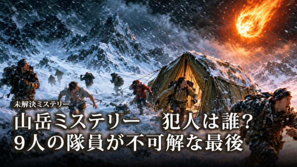 18：00 プレミア公開 |山岳ミステリー 犯人は誰？ 9人の隊員が不可解な最後【未解決ミステリー】