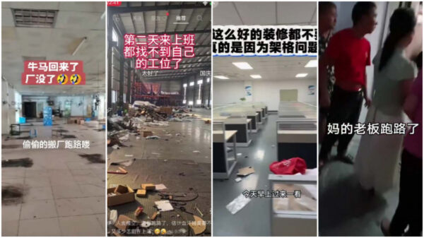 中国、連休明けに「職場が消えた」